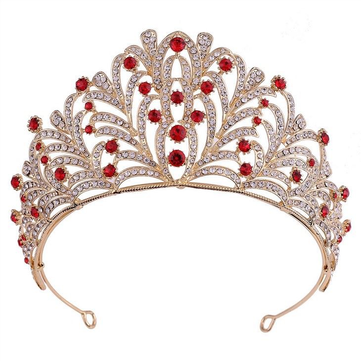 Women Wedding Crown Noble Lady Princess Luxury Gift
