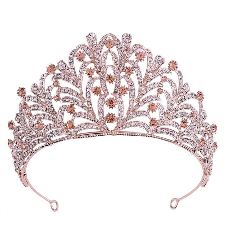 Women Wedding Crown Noble Lady Princess Luxury Gift